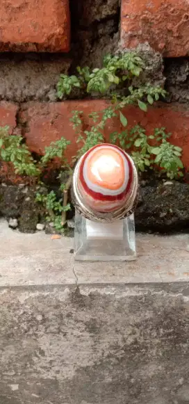 Batu akik agate motif puser bumi