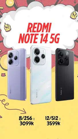 promo redmi note 14 5g 8/256