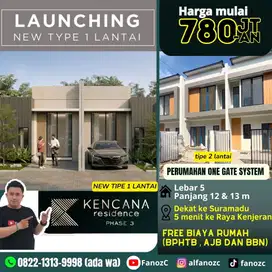 kencana residence 3, rumah surabaya utara, perumahan baru, jual rumah