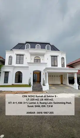 14342 - Rumah brand new di Puri Bntaro american clasis bebas banjir