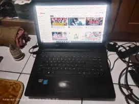 jual laptop lenovo G40-80 core i7 gen 5 ram 8gb ssd 512