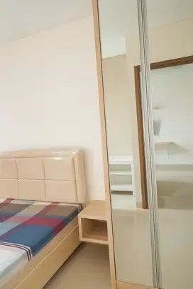 Selangkah ke St. LRT 2BR Furnish Grand Dhika City Jatiwarna Bekasi