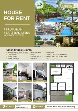 Disewakan rumah