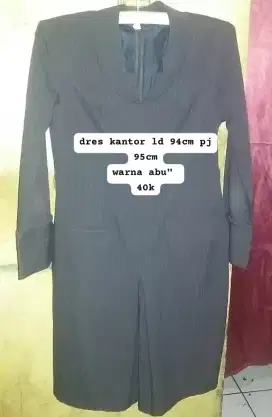 Preloved dress wanita kantor