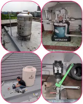 SERVICE POMPA AIR - TANDON - WATER HEATER - KULKAS - MESIN CUCI - AC