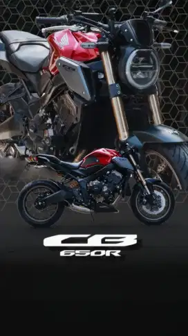 HONDA CB650R NEO TAHUN 2023 MULUS BANGET MODIF HEDON