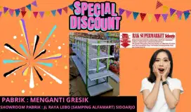 Rak minimarket Gondola