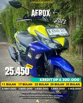 DP 4,3 Jutaan Yamaha All New Aerox Connected 2023