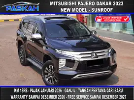 SUNROOF Bunga=4.7% TAX=2026 KM=18rb Mitsubishi Pajero Sport DAKAR 2023