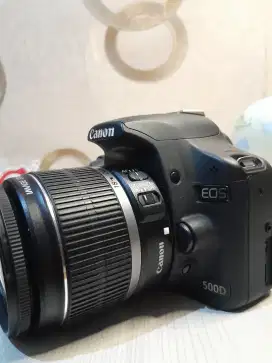 CANON EOS 500D KIT 18 55 LIKE NEW BERGARANSI