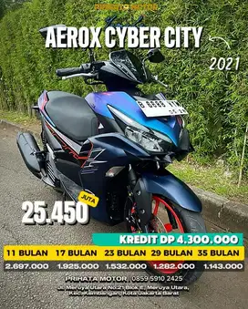 DP 4,3 Yamaha All New Aerox Cyber City 2023