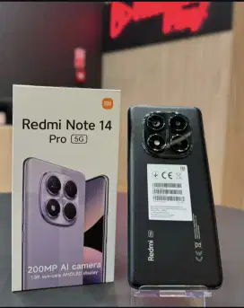 Redmi Note 14 Pro 5G Promo Spesial New Garansi Resmi Segel