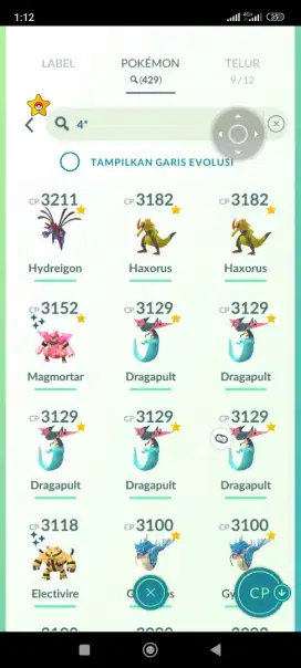 Akun pokemon go LV 43