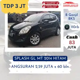 Promo TDP 1 Juta Splash GL MT 2014 Hitam
