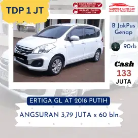 Promo TDP 1 Juta Ertiga GL AT 2018 Putih
