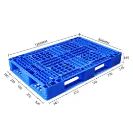 Palet plastik 120x80x15cm || pallet plastic second