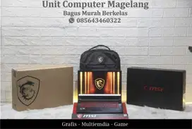 MSI GF 63 - FULLSET - SEPERTI BARU