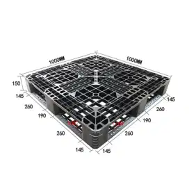 Palet plastik 100x100x12cm || pallet plastic second