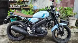 Yamaha XSR 155 2023 Dull Blue Pajak ON Surat Ok Low Km Good Condition