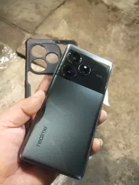 Jual realme GT6 5G ram12/256 fullset gress