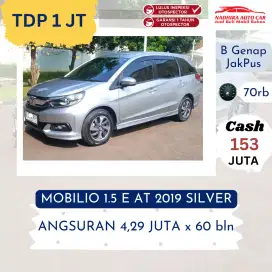Promo TDP 1 Juta Mobilio E AT 2019 Silver
