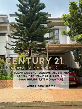 16236 - Rumah Hotsale bagus di emerald bintaro bebas banjir siap huni
