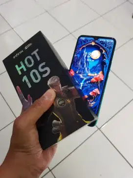 Infinix hot 10s fullset 4/64gb tt bt
