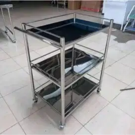 Teolley instrument 3 rak stainless stell