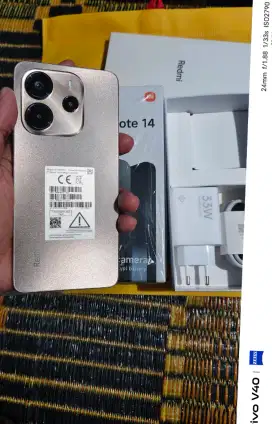 Redmi note 14 4G 8/256 baru buka dus aja 100% new