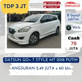Promo TDP 1 Juta Datsun GO+ T Style MT 2018 Putih