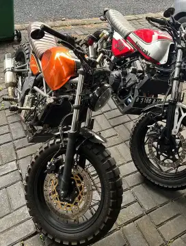 Ninja 250 sl custom scrambler, japstyle, bobber