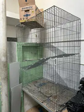 Kandang Kucing 3 Tingkat