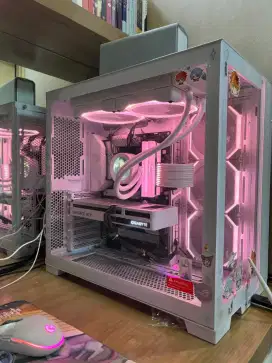 Di jual PC, proper untuk gaming, rakitan 2022, jarang pakai