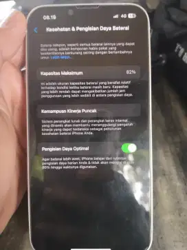 Dijual Iphone 13 pro dengan kondisi batrai sesuai di pic