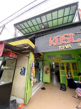 Dijual Kost 25 Kamar Daerah Strategis Dekat Jalan Soekarno Hatta
