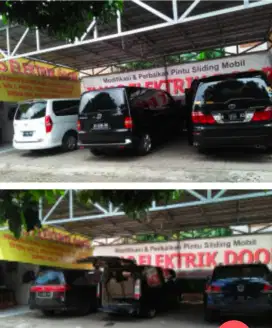 Bengkel spesialis  sliding door mobil