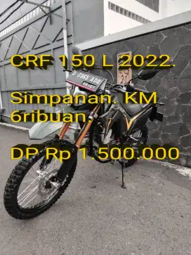CRF 150 2022. Pajak ON. Simpanan. LikeNew. KM Low. Ori. Cash/Kredit/TT