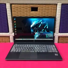 HP Pavilion 15 Core i7-1065G7 TouchScreen, Bahan Stainless Blue,Gaming