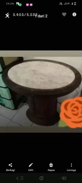 Jual meja kuno lokasi semarang