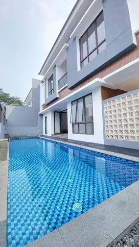 Rumah 4 KT dengan Swimming Pool di Discovery Bintaro BEST BUY 16225