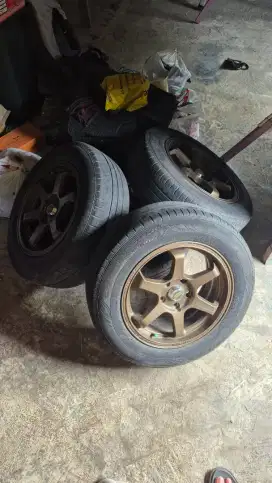Velg Mobil Rays TE37 R16 5x114x8