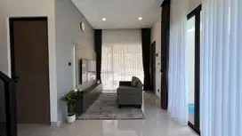 Rumah 2 Lt. Modern Cantik Strategis Full Akses Coblong Bandung