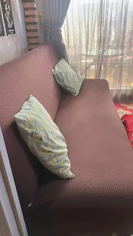 Dijual sofa bed bekas