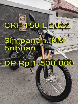 CRF 150 2022. Pajak ON. Simpanan. LikeNew. KM Low. Ori. Cash/Kredit/TT