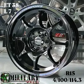 Whedsport TC05 R15 Blackglossy
