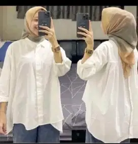 Baju kameja bahan linen