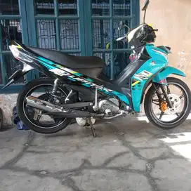 Jupiter Z1 Thn 2022 Plat Cantik Plhn BK 3837 AKX. Wrn Cyan Hijau Tosca
