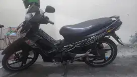 Supra 125 hitam asli