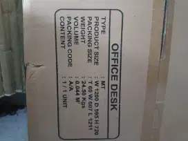 Office desk/meja kantor, ukuran 120x60x72 cm
