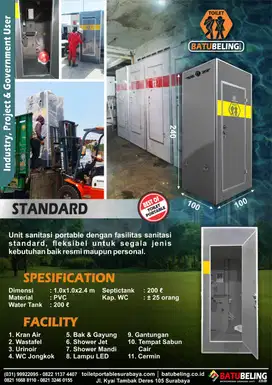 toilet portable, jual toilet portable standard,toilet portable custom
